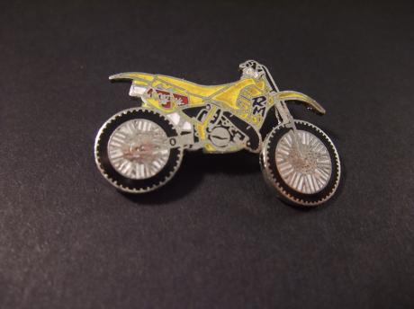 Suzuki RM ( Racing Machine) crossmotor ( motorcross) geel